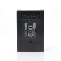 Leviton N1303-TDS 30 Amp, 600 Volt, Toggle Three-Pole AC Motor Starter, Suitable as Motor Disconnect, In Type 1 Thermoplastic Enclosure, Industrial Grade, Grounded, Black