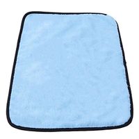 UNKE Double Sided Microfiber Coral Fleece Car Cleaning Towel Wax Detailing Cloth,1#