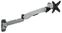 Mount-It! MI-35114S Height Adjustable, Articulating, Rotating, Tilting, and Swiveling 360 Degrees, Vesa 75mm and 100mm Compatible, Lcd, Plasma, Tv, Computer Monitor Flat Screen Wall Mount for Screen 27inches or Less and 19.8lbs or Less