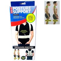 Magnetic Posture Corrector Support Brace Therapy Comfort Shoulder Back Relief XL