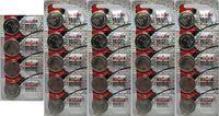 24 CR2032 Maxell Lithium Batteries New Holographic Packaging
