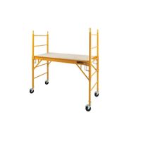 Metaltech I-CISC Multipurpose 6'. Baker-Style Scaffold-1, 000-Lb. Capacity, Steel, Model#, 1