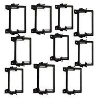 Arlington LVS1 Screw On Single Gang Low Voltage Mounting Bracket (10/pack)
