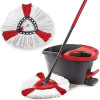 Erholi Durable Washable Soft Spin Mop Refill Home Mop Head Steam Mops