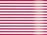 Metallic Christmas Gift Wrap Paper - Red White Stripes - 30 inches x 50 feet