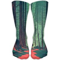 HUE Forest Hunter Men Women Novelty Crew Socks Cotton Socks Multicolored Pattern Ankle Dress Socks