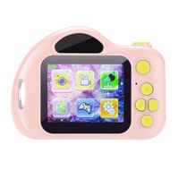 Kids Camera Digital Video Camera Gift Mini Rechargeable Camera Creative Camcorder,Christmas or Birthday Gift for Kids (Pink)
