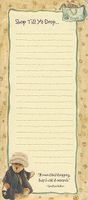 Boyds Aunt Bessie Skidoo's Shop Till Ya Drop Magnetic List Pad #790101