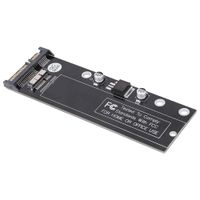 Wendry SATA Adapter Card,12+6pin to 22Pin SATA Hard Disk Drive Converter Adapter,SATA SSD Drive Card with Screw Kit for MacBook 2010 2011 SSD PCBA