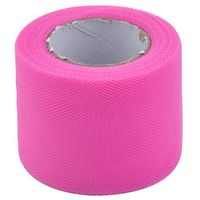 uxcell Polyester Family DIY Tutu Skirt Decor Craft Tulle Spool Roll 2 Inch x 25 Yards Fuchsia