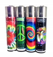 Clipper Psychedelic Lighter-Set of 4