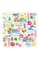 4 Packs Cocktail Beverage Paper Party Napkins Hawaiian Adventures