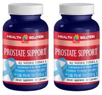 antioxidant Supplement - Prostate Support Formula - All Natural Formula - Saw Palmetto Extract - 2 Bottles (120 Capsules)
