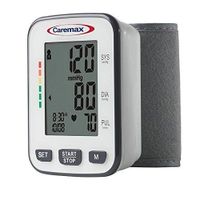 Caremax Medical Measurement of High BP, Heart Rate Pulse Large Digital LCD Screen and Auto Memory