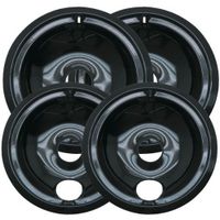 2 of WB31M20 and 2 of WB31M19 GE Range Cooktop Porcelain Drip Pan Bowls Model: WB31M19 & WB31M20 2 each