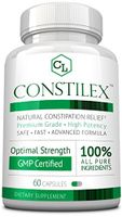 Constilex - Rapid Constipation Relief & Support from Future Episodes - Promotes Healthy Levels of Bacteria and Strengthens Intestinal Flora - 1 Bottle