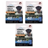 Thermacell M-48 Backpacker Mat-Only Refill, Set of Three 48 Hour Packs (36 Repellent Mats)