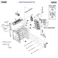 Hewlett Packard RM1-2763-020CN HP LJ1020 FUSING ASSEMBLY