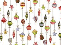 Cello Bags Holiday Merry Ornaments Large - Pack of 20
