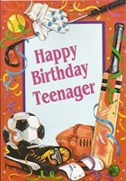 HAPPY BIRTHDAY TEENAGER (AGE 2)