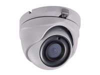Monoprice 5MP HD-TVI Turret Security Camera 2560x1944@20fps - White with a 2.8mm Fixed Lens,  Matrix IR 2.0, Night/Day Color Vision, and IP66 Waterproof Rating
