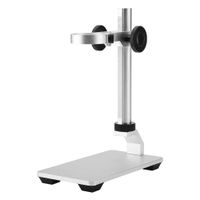 Microscope Stand, Walfront 35mm Aluminium Alloy Bracket Up&Down Adjustable Digital Microscope Desktop Support Table Stand Holder