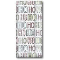 Jillson & Roberts Small Cello Bags with Twist Ties, Christmas Chalk, 100 Pieces