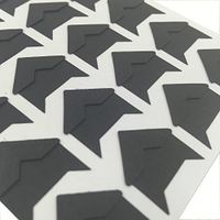 240pcs Self Adhesive Paper Photo Corner Stickers For Scrapbooking, Photo book, Personal Journal & Diary Adhesives (Black)