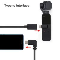 RCstyle Universal Type-C USB Extension Cord Female Connector Adapter Cable Compatible with DJI OSMO Pocket Accessories, 39 Inch