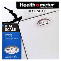 Health O Meter Dial Scale, White