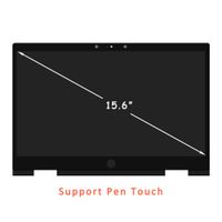 FirstLCD 925736-001 Touch LCD Screen Replacement for (HP) Hewlett-Packard Envy X360 15M-BP011DX 15M-BP012DX 15M-BP112DX 15-BP108CA digitizer Glass LED Display Panel Assembly Bezel 1080P FHD 15.6inch