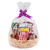 Cellophane Bags,Clear Cellophane Wrap for Baskets, Gifts 24"x 30" 1.5 Mil Thick (20 Pack)