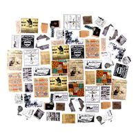 DIY Notebook Laptop Stickers Pack, Vsco Girl Kids Washi Sticker for Diary Album Notebook Scrapbook Cell Phone Notebook Suitcase Cute Stationery Sticker, Pack of 60pc