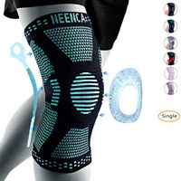 NEENCA Professional Knee Brace,Knee Compression Sleeve Support for Men Women,Medical Grade Knee Protector for Running,Meniscus Tear,Arthritis,Joint Pain Relief (Blue-2, XX-Large)