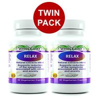  "RELAX - Stress Relief & Anti Anxiety Supplement for Emotional Well-Being – Stress Reliever for Natural Calm – Stress Tabs with Ashwagandha Root Chamomile Flower & Ltheanine"