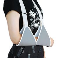 ZJchao Adjustable Shoulder Arm Sling, Swathe Brace Reinforced Immobilizer Broken Forearm for Men or Women Kid