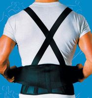 Scott Specialties 9 Back Belts with Suspenders Sport Aid, Black, Xx-Large, 0.92 Pound
