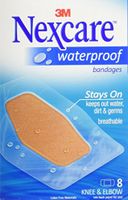 Nexcare Waterproof Bandage, Knee and Elbow, 3 Count