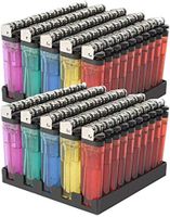 Classic Full Size Disposable Lighter Lot Wholesale Good Quality Different Quantity Lighters (100)