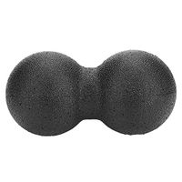 Alomejor Yoga Foam Roller Massage Ball Set Trigger Point and Myofascial Therapy Muscle Stress Relief Tool(10cm Single Ball-Black)