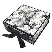 Gift Box Large Rectangle JIAWEI - 13x12.1x4.5inchs with Lids and Magnetic Closure for Weddings Birthday Bridesmaid Proposal and Baby Bridal Shower FSA Gift Box Include a Greeting Card and Tissue Paper