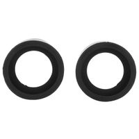 Nitrip 2Pcs 36mm Diameter Rubber Eyepiece Cover Accessory Guards for Stereo Microscope(Flat Angle)