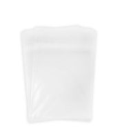 Golden State Art, Pack of 100, 5 1/4 X 7 1/8 inches Crystal Storage Bags - Acid-Free Clear Sleeves - Fit for 5x7 Photo Framing Mats Gifts (NS1)