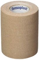 Tensoplast Elastic Athletic Tape, Provides Medium Support or Compression with High Adhesive Properties, Water Repellent and Air Permeable, Tan, 3" x 5 Yards, Roll