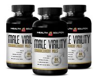 Maca Extract Liquid - Male Virility 1300MG - Sexual Function Support (3 Bottles)