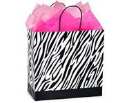 Nashville Wraps Shopping Gift Bag 25 Count - Zebra - Filly