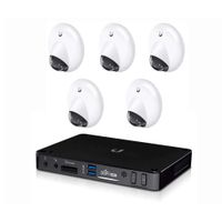 UniFi Video Camera UVC-G3-DOME-5 Pre-Configured 1080p with Infrared with Unifi Network Video Recorder 2TB UVC-NVR-2TB Hard Drive - Ready to Install -