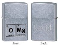 Personalized OMG Zippo Lighter with Free Engraving