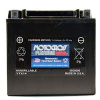 12V 12Ah Battery for Triumph Daytona 955i, Speed Triple 99-04