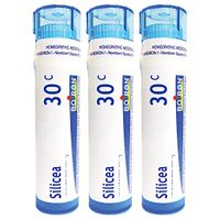 Boiron Silicea 30c, Homeopathic Medicine for Fatigue and Irritability Due to Overwork, 3 Count